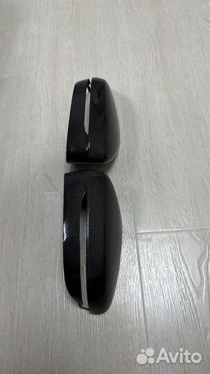 Накладки зеркал (ушки) carbon BMW 8