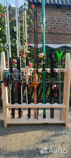 Стойка для удочек новая