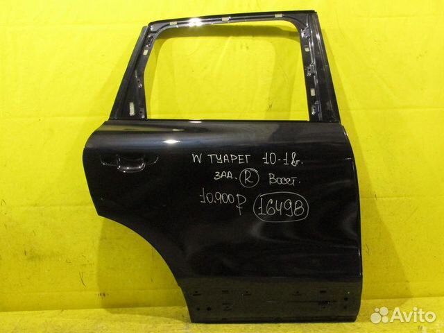 Дверь задняя Volkswagen Touareg 10-18г 16498