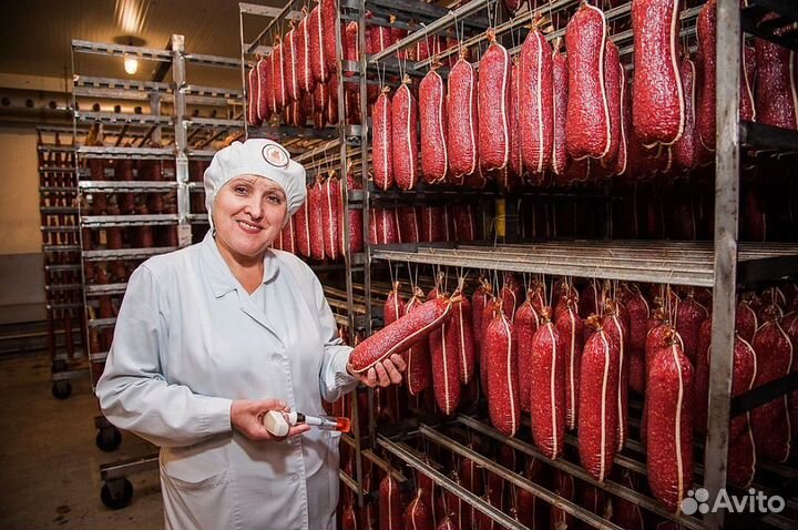 Работа на колбасном производстве
