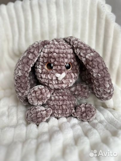 Мягкая игрушка зайчик ручной работы