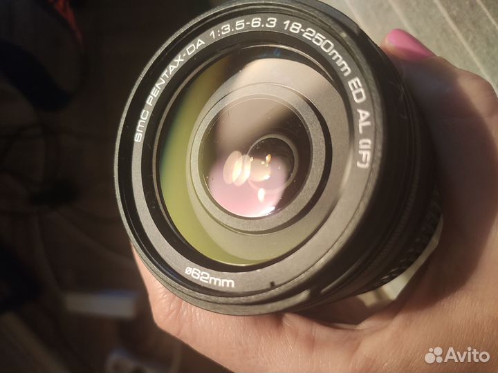 Объектив Pentax SMC DA 18-250 mm f 3.5-6.3 ED alif