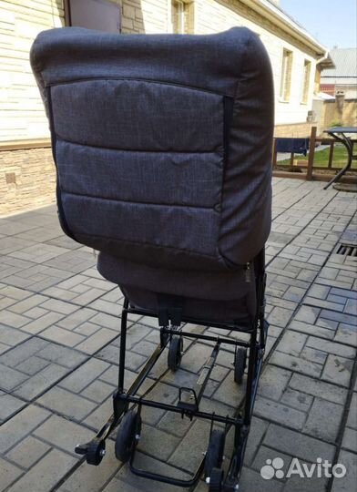 Детские санки коляска galaxy Снежинка универсал 1