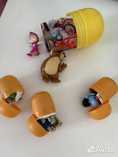 Киндер фигурки стандартные и большие