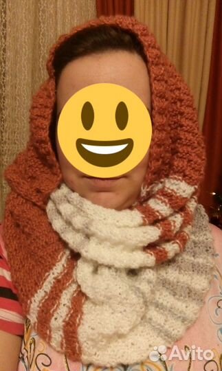 Снуд вязаный