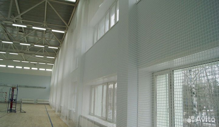 Заградительная сетка ячейка 40 мм, нить 4,2 мм