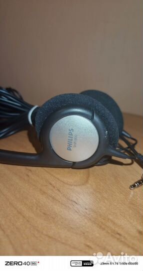 Наушники philips проводные для тв