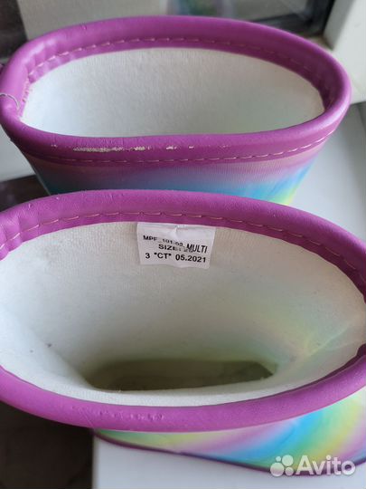 Детские резиновые сапоги