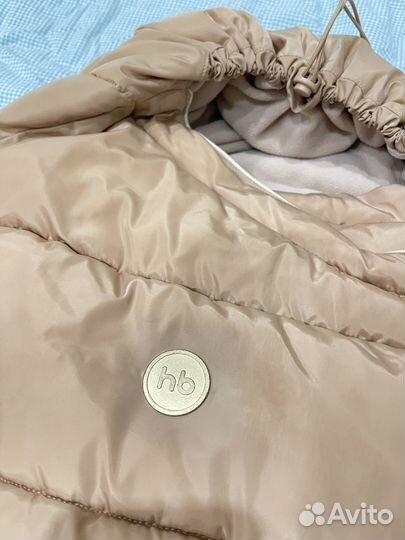 Зимний конверт в коляску happy baby