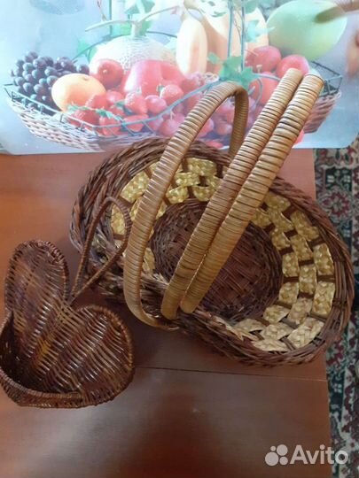Плетеные корзинки