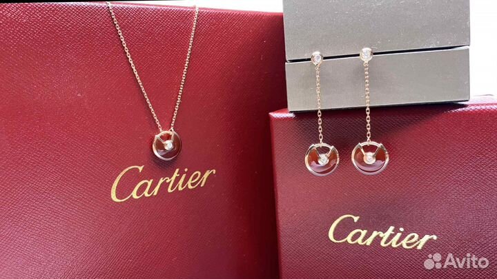 Серьги Amulette de Cartier 0,23ct