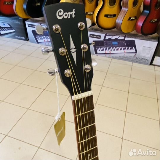 Гитара акустическая новая Cort AD810 BKS
