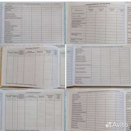 Медицинская карта ребенка