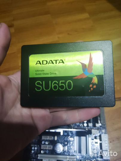 Материнская плата с процессором