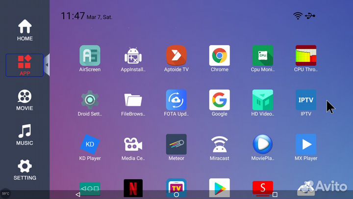 Мощный тв бокс Андроид x96 air на Amlogic S905x3