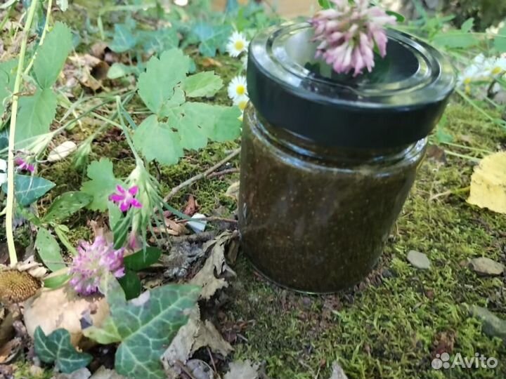 Сбор травяной на меду от гельминтов