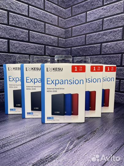 Внешний диск kesu 1 TB black