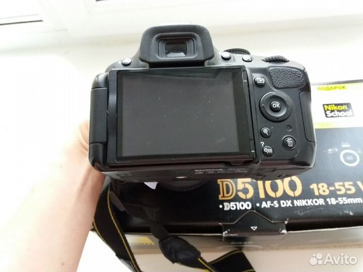 Nikon D5100 18-55 VR Kit + флешка