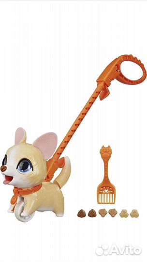 Игрушка собачка на поводке