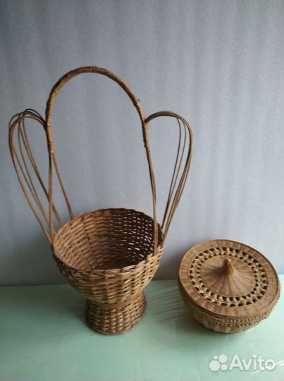 Корзины плетенные