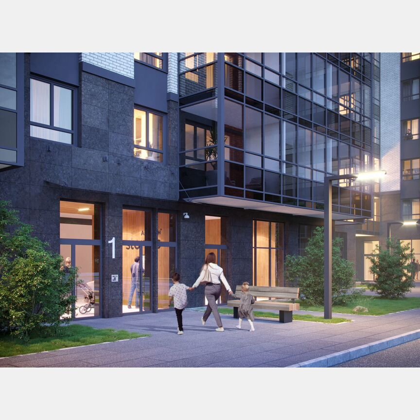 Квартира-студия, 28,6 м², 12/12 эт.