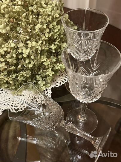 Хрустальные бокалы СССР