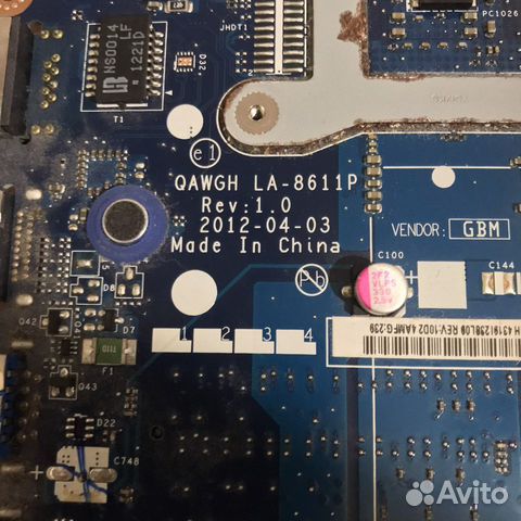 Материнская плата La-8611p lenovo p585