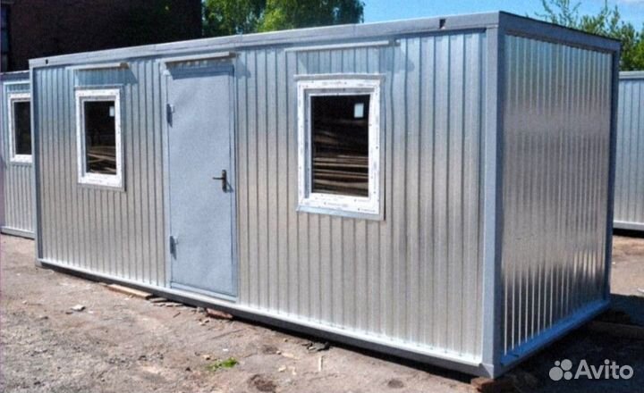 Бытовка строительная 6х2.5 цена с НДС