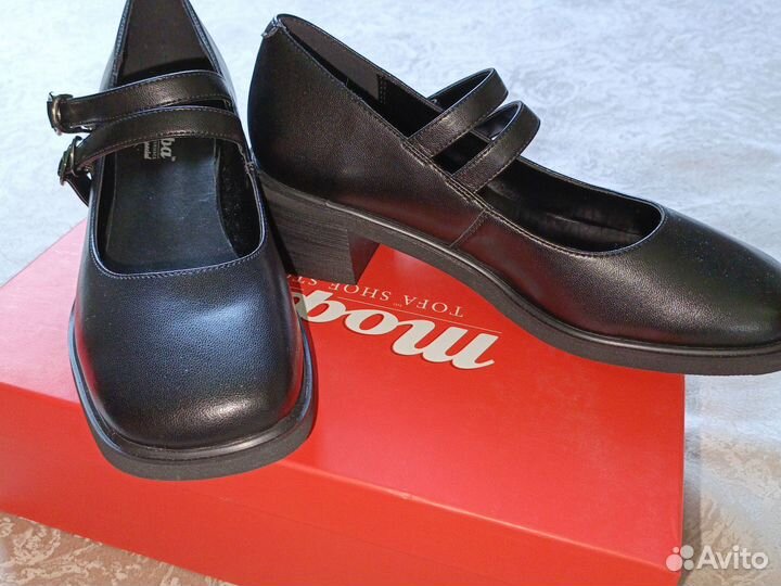 Новые женские туфли 37,5-38 натуральная кожа