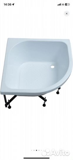 Душевой поддон 90х90 Aquanet