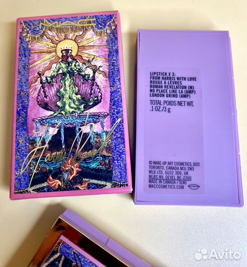 MAC Набор помад x3 from harris with love