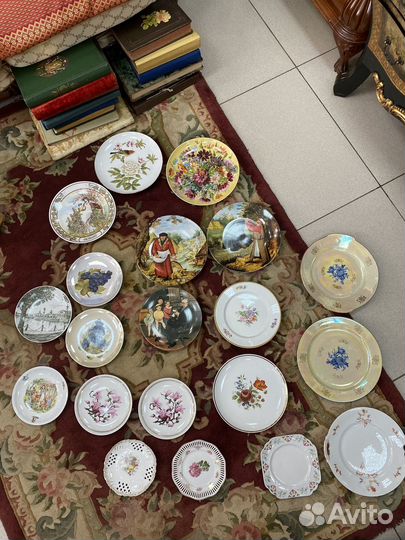 Декоративные тарелки винтаж
