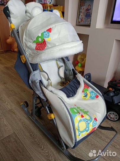 Санки коляска kelkka arctic