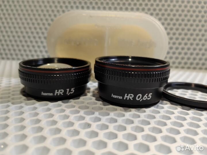 Насадки на объектив широкоугольная/теле/макро