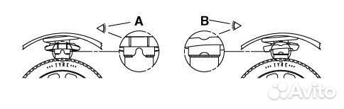 Передний амортизатор левый