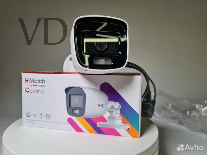 Видеокамера HiWatch DS-T200L 2,8mm ColorVu+