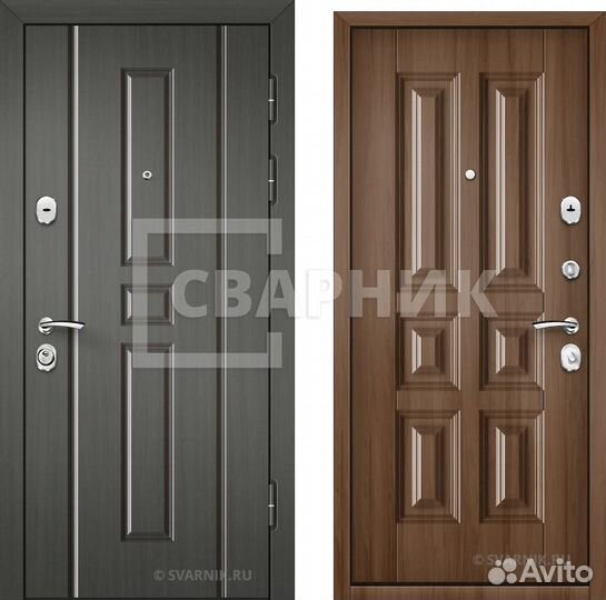 Входная дверь в коттедж по вашим размерам