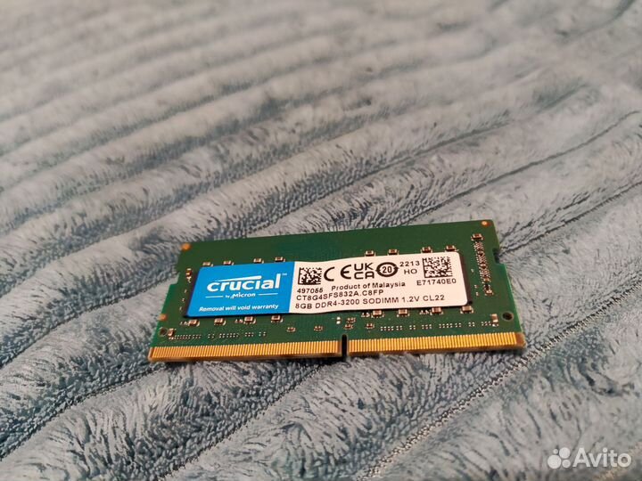 Оперативная память ddr4 sodimm 8Gb