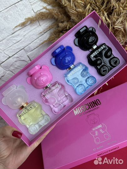 Подарочный набор moschino москино 4 по 30ml