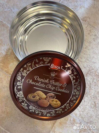 Жестяные баночки/коробочки из под кофе и печенья