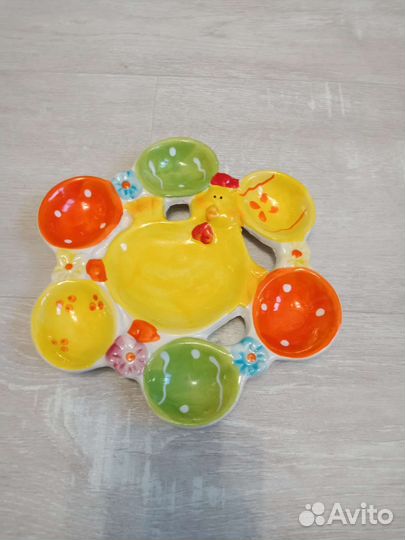 Блюдо подставка пасхальная для яиц