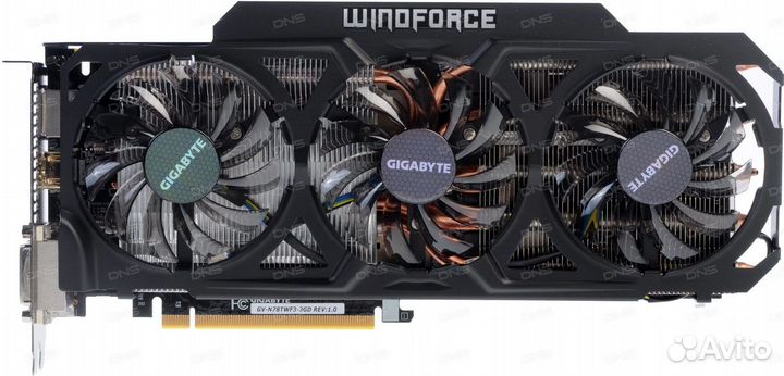 Видеокарта gv-n78twf3-3gd rev: 1.0