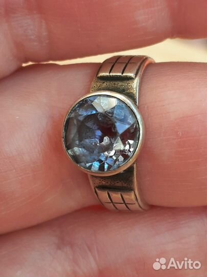 Кольцо серебро 875 СССР