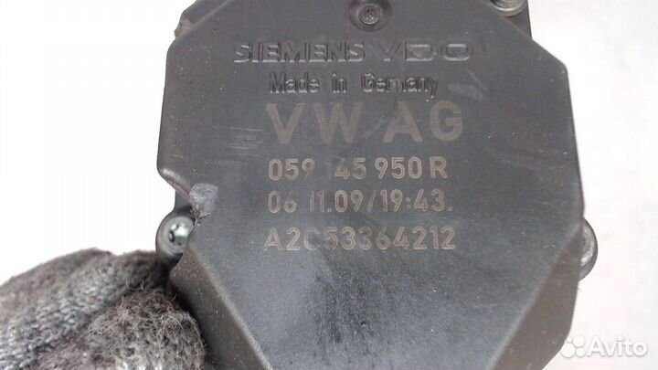 Заслонка дроссельная Audi A8 (D3), 2010