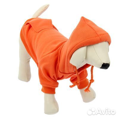 Толстовка для собаки утепленная размер XL