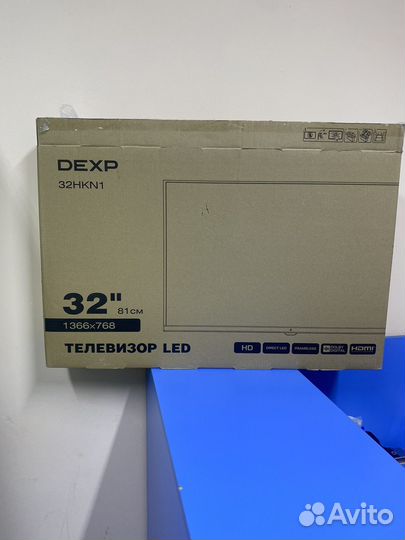 Телевизор dexp 32HKN1