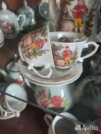 Чайный/кофейный сервиз СССР 