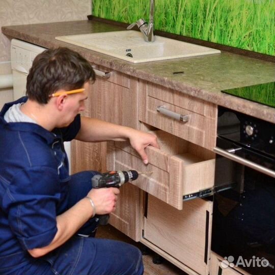 Сборка мебели. сборка кухонь. разборка мебели