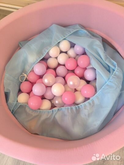 Сухой бассейн с шариками бу