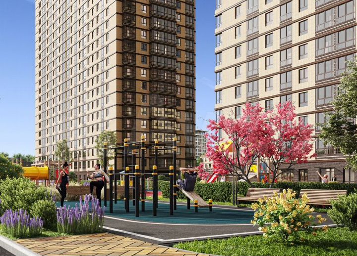 1-к. квартира, 37,3 м², 7/22 эт.